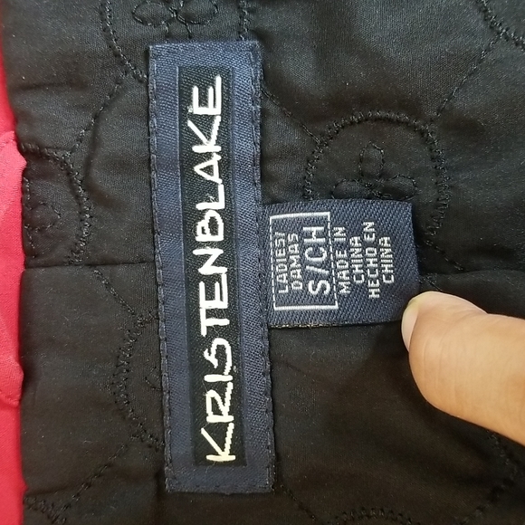 Kristen Blake Red Fall Duffle Coat - Picture 9 of 15